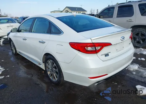 2016 Hyundai Sonata Sport из США, поврежденный, VIN 5NPE34AF1GH372158